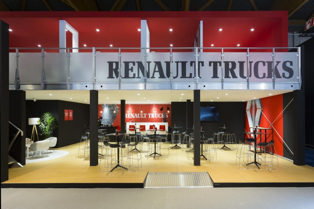 duplex beursstand Renault Trucks Autosalon Brussel