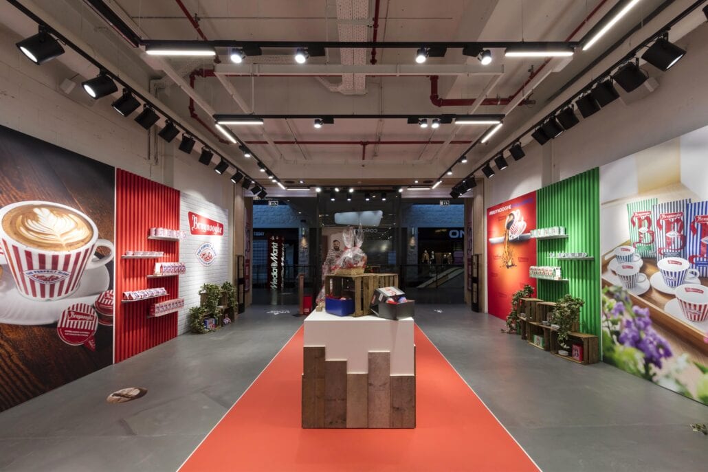 inrichting Bruynooghe pop-up shop