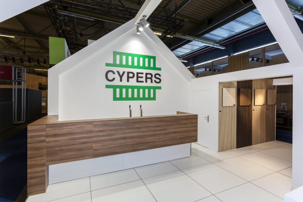 Logo Cypers NV beursstand op PROWOOD.