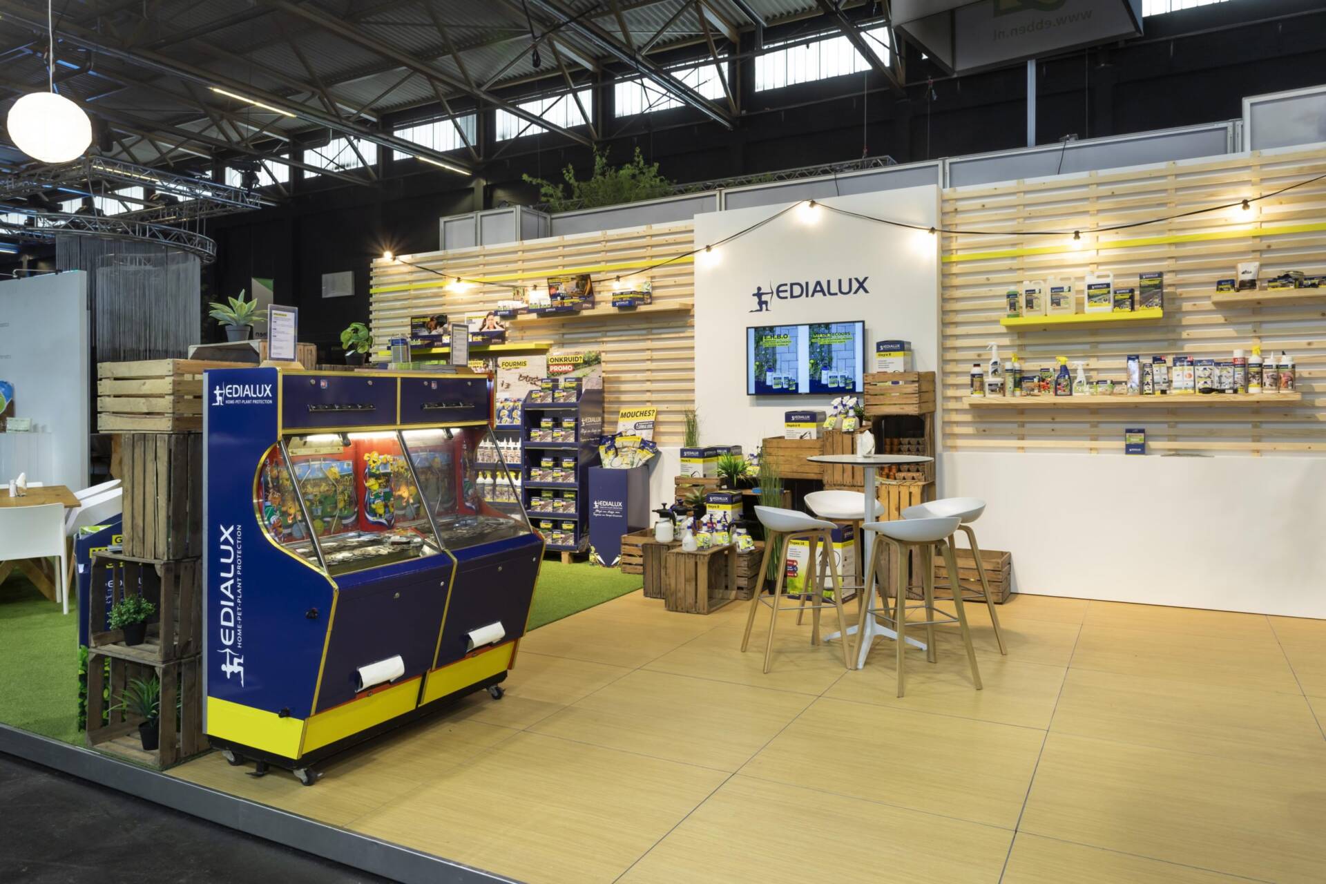 Beursstand Edialux op Greenexpo